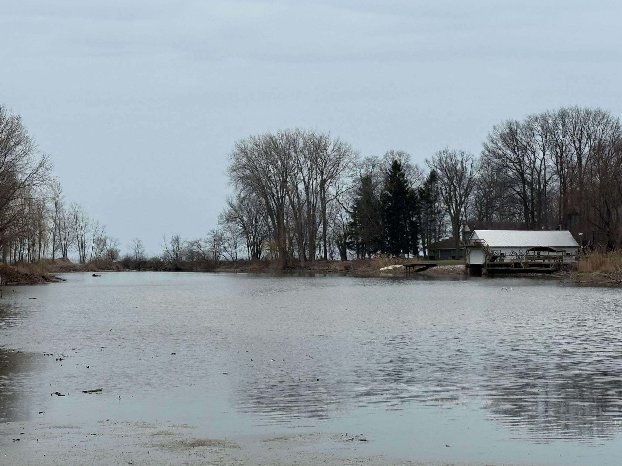 Creek and dock view